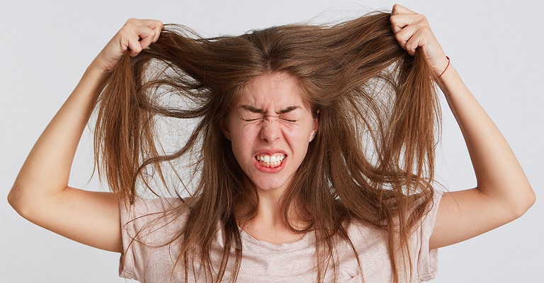 Não há cabelo que resista ao estresse