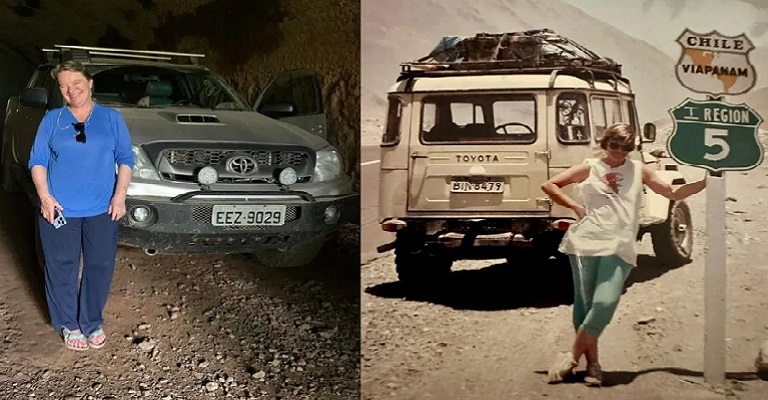 Uma mulher, uma Toyota Hilux e 15 anos de viagem sozinha pela América do Sul