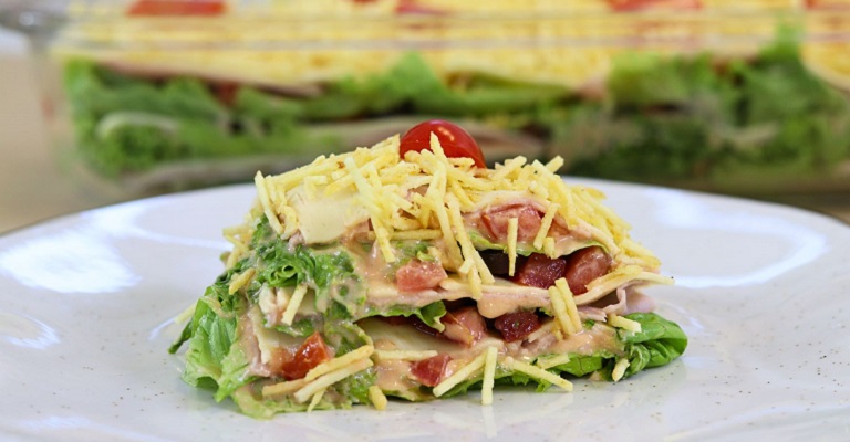 Receita de salada de alface perfeita para o verão!