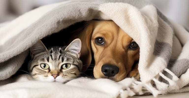 Seu cão ou gato treme de frio?