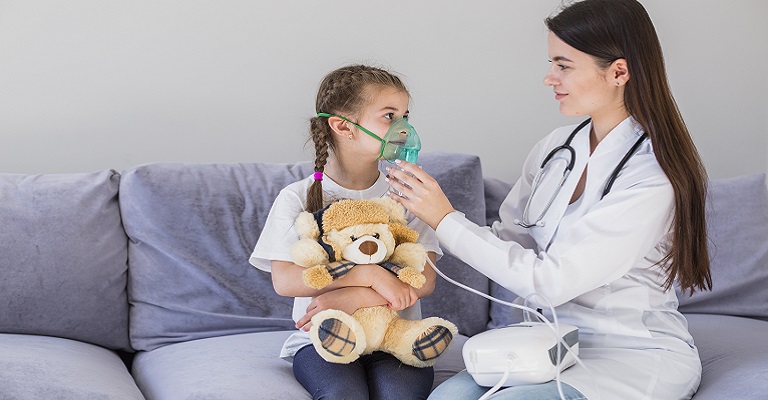 Tempo seco exige cuidado com crianças